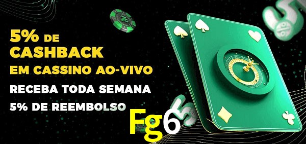 Promoções do cassino ao Vivo Fg6